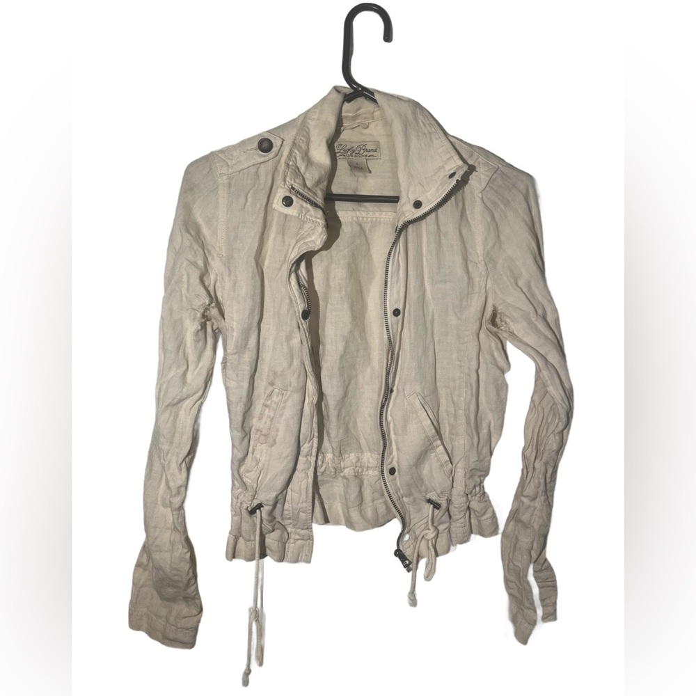 Lucky Brand Light Tan Utility Jacket